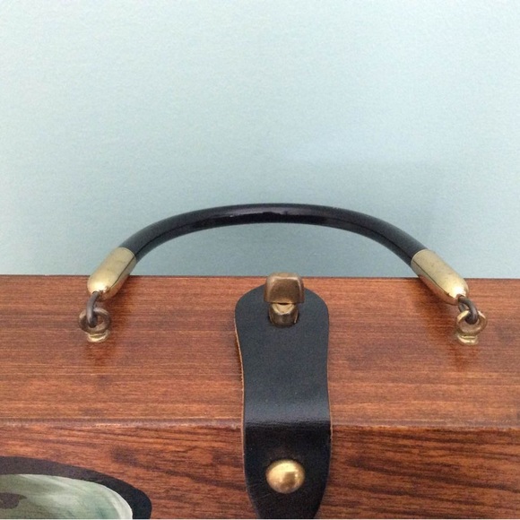 Sac à mains bois « Enid Collins » Original box bag - Picture 5 of 8